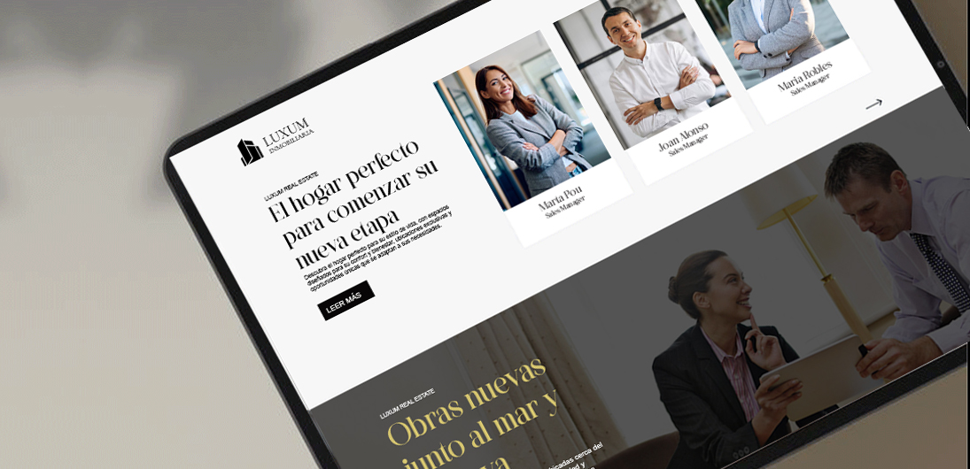 diseno web para inmobiliarias exclusivas